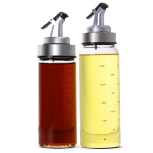 Glass Oil and Vinegar Dispenser
