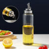 Oil and Vinegar Dispenser Set, Glass Oil Container for Air Fryer, Salad
