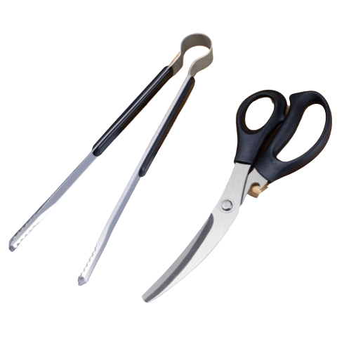 Curved Blade Kitchen Scissors, Korean Stainless Steel Barbecue Scissors,  Barbecue Scissors Kitchen Scissors, Kitchen Chicken Bone Scissors