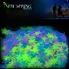 50Pcs Luminous 3D Stars Glow In The Dark Wall Stickers For Kids Baby Rooms Bedroom Ceiling Home Decor Fluorescent Star Stickers
