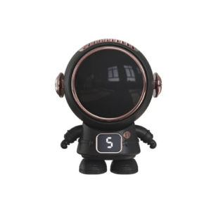 New Mini USB Charging Hanging Neck Handheld Astronaut Small Electric Fan with No Blades, Five Speed Portable Cartoon Astronaut